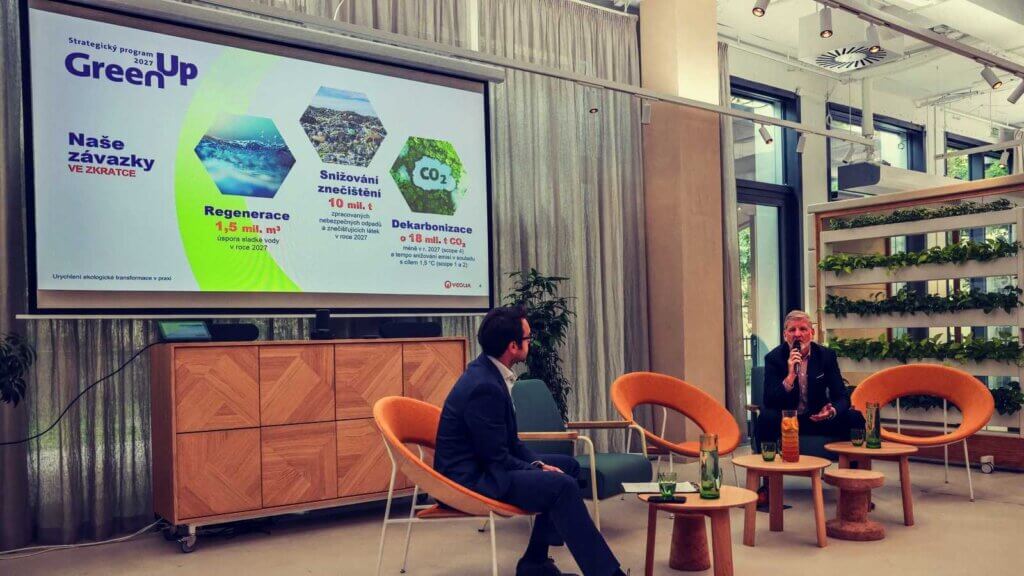 Pavel Míčka, ředitel pro ekologickou transformaci, výkonnost a inovace pro společnosti Veolia pro střední a východní Evropu